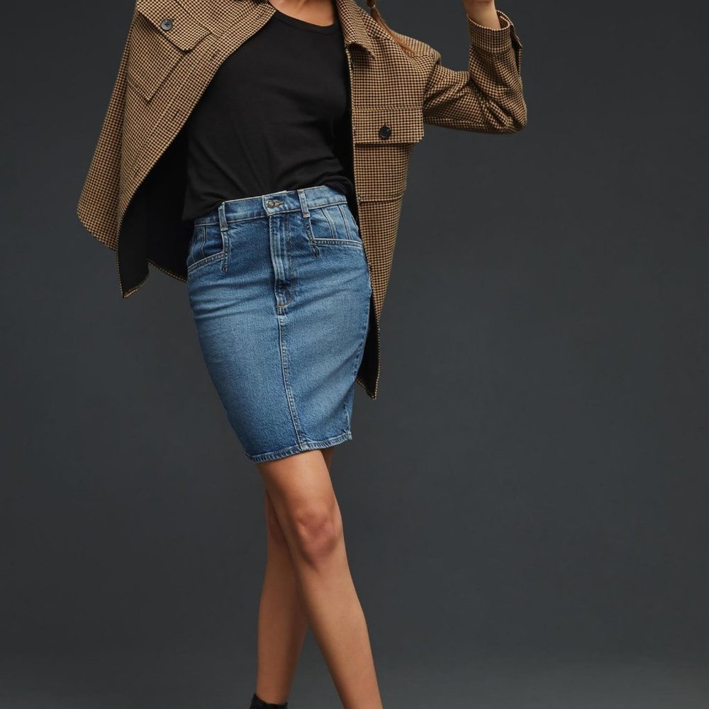 Favorite Daughter Denim Jordie Pencil Skirt